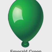 Emerald Green Balloon