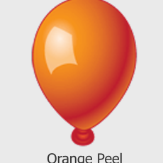 Orange Peel Balloon